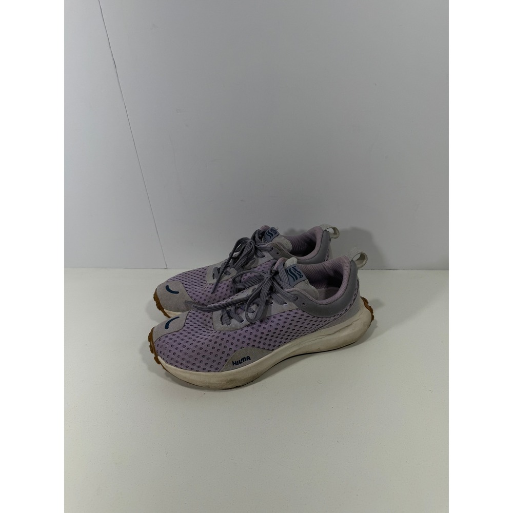 Hilma The Everywhere Running Shoes Lilac Purple Grey Mesh Suede Women 11 Fit Two